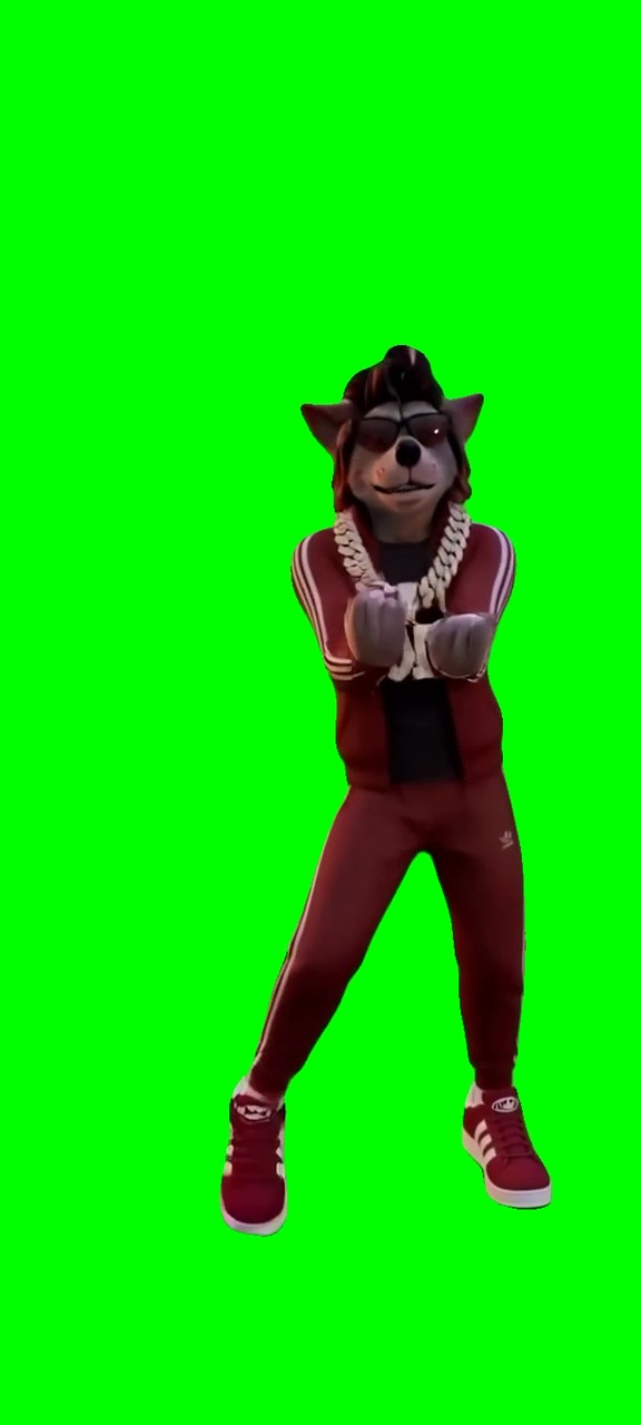 1000 karat volk dance green screen