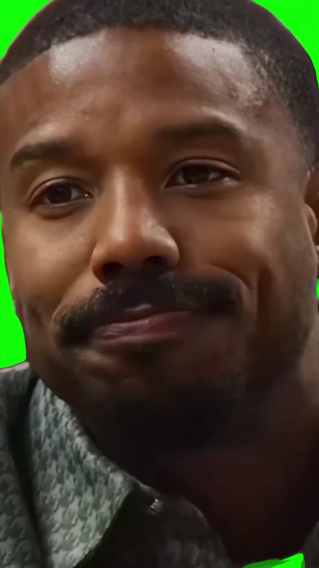 Agreeing sadly green screen