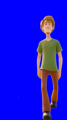 Ai shaggy Dancing green screen