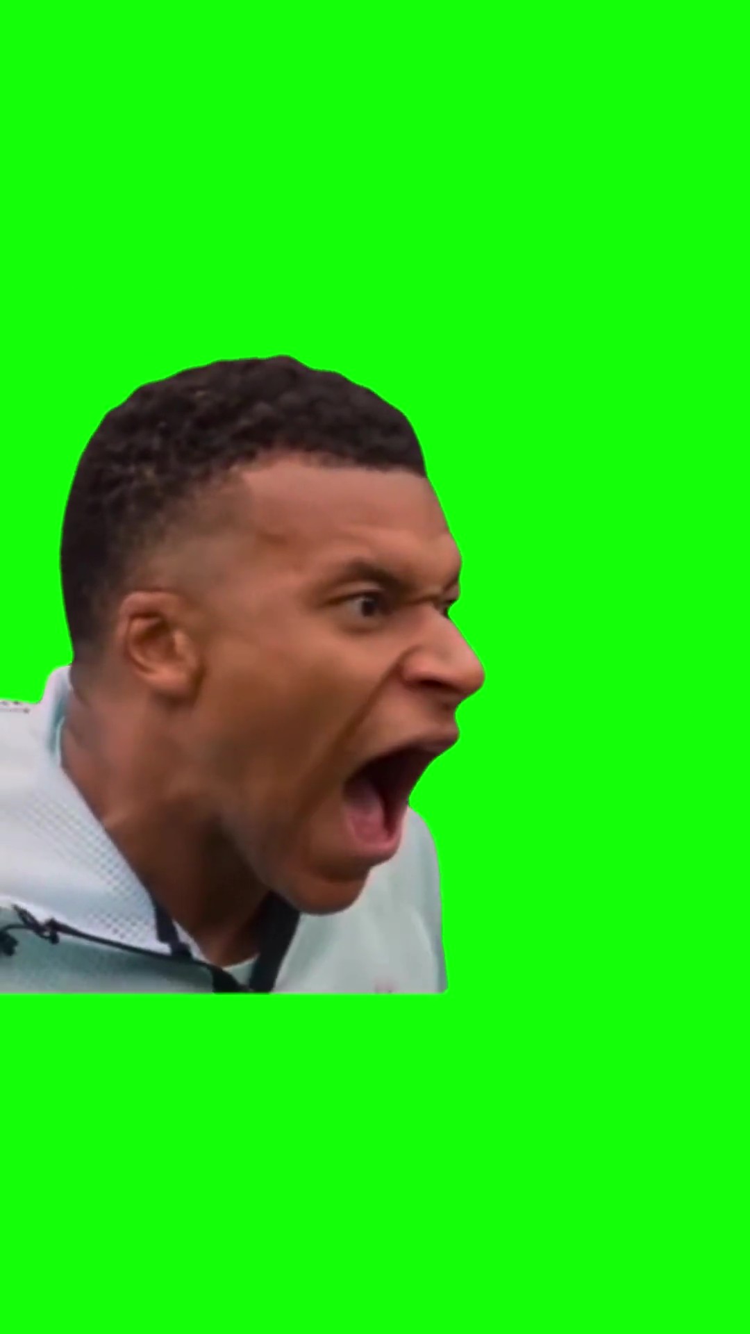 Angry Mbappe Green Screen – Free Download & Online Editor