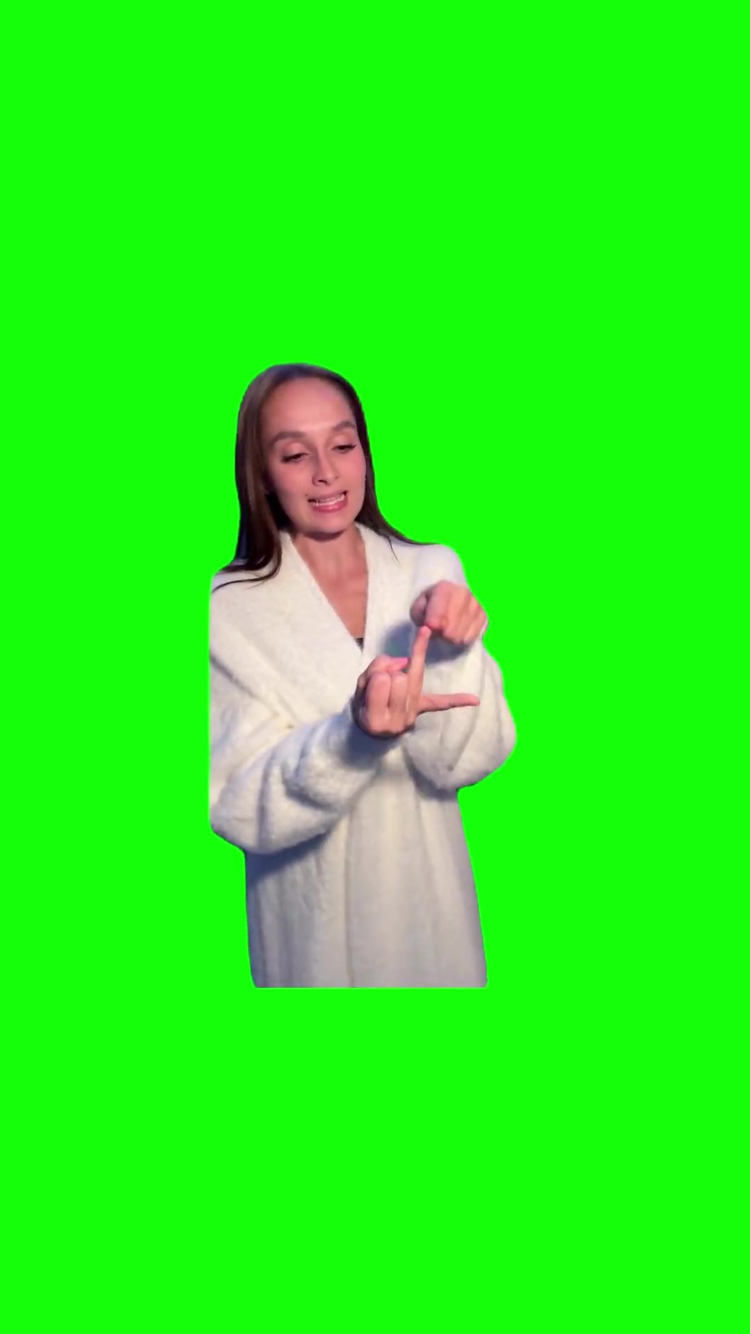 Annoyed Girl Explaining 