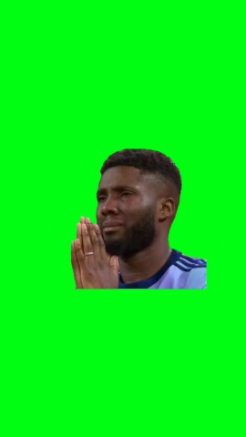 Arsenal Fan Facepalm green screen