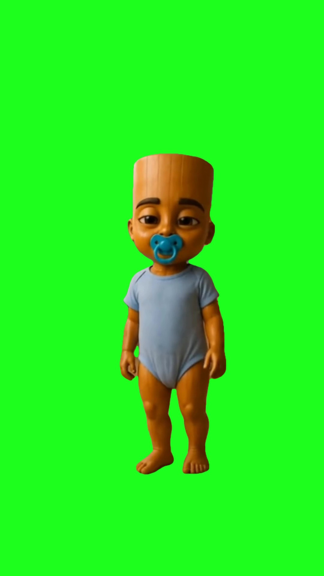 Baby tung bombaye green screen