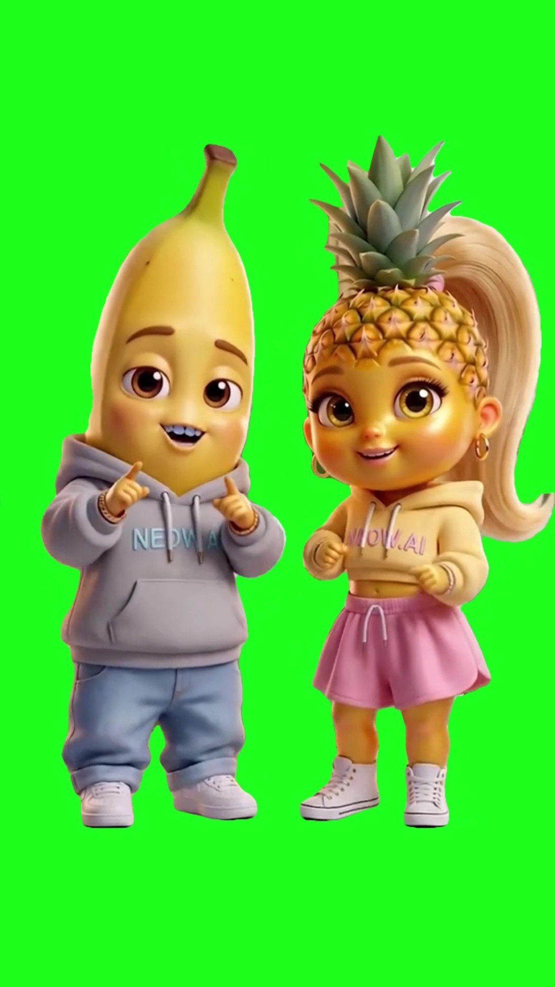 Bannanito in your green screen