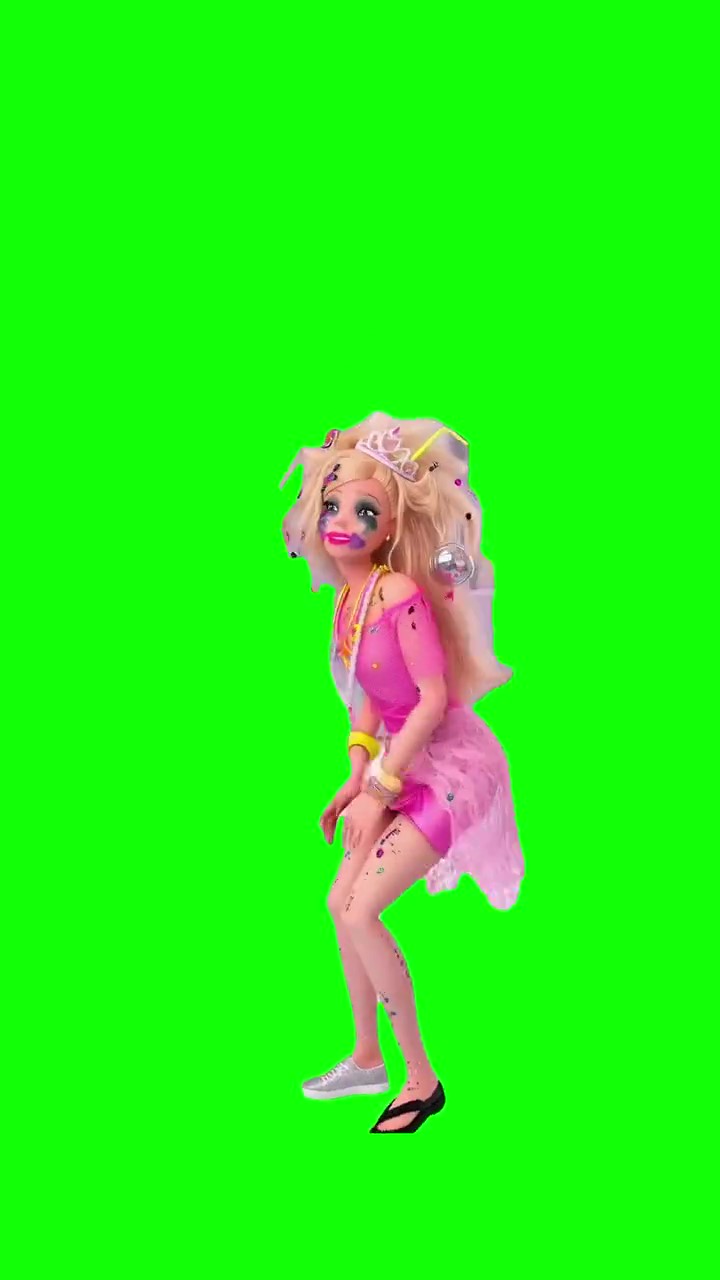 Barbie Dance green screen