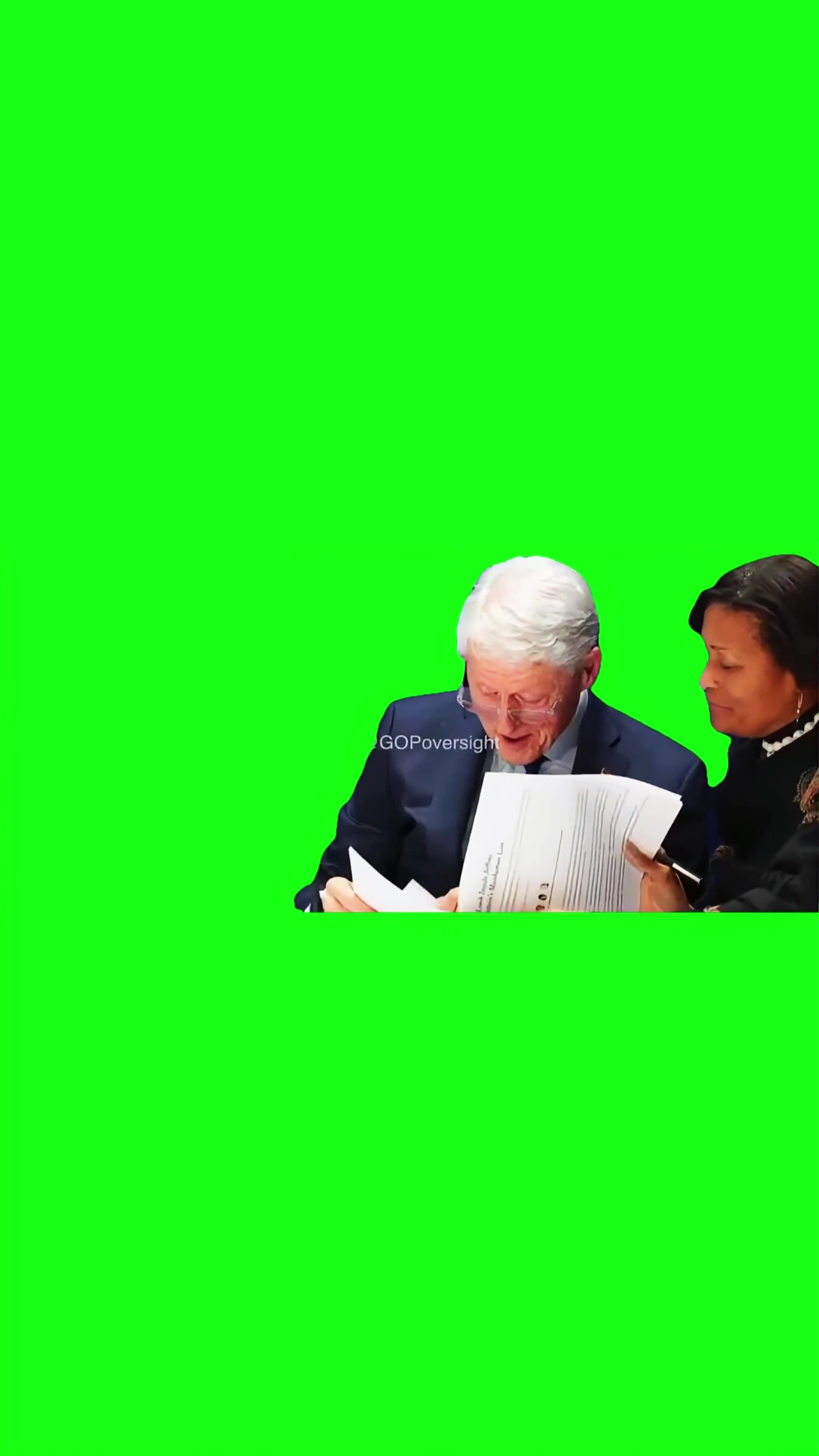 Bill reading paper