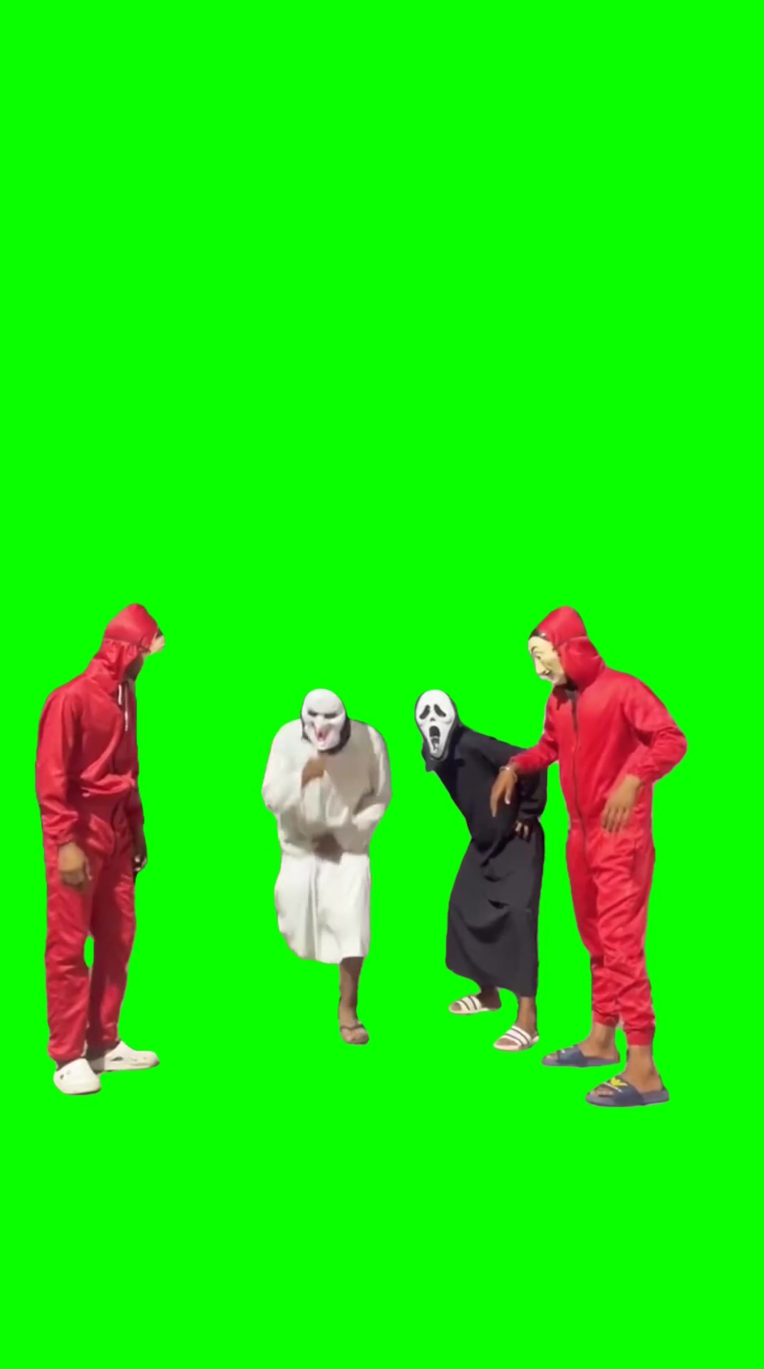 Bohoho ahaha green screen