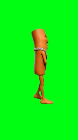 Bombaye Tung Sahur green screen