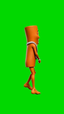 Bombaye Tung Tung green screen