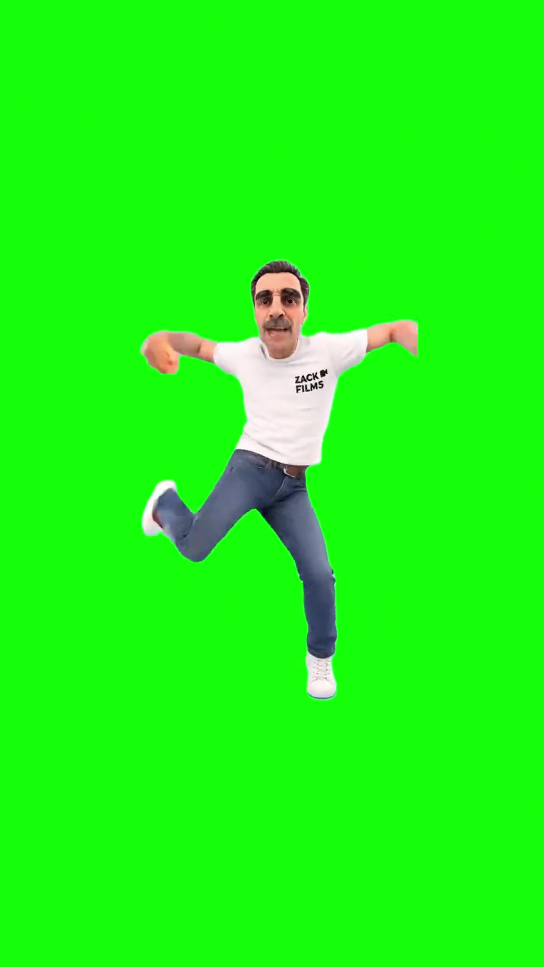 Boneless Wings Dance green screen