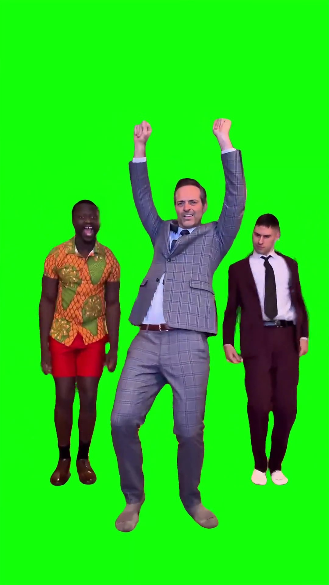 Boo dance trend green screen