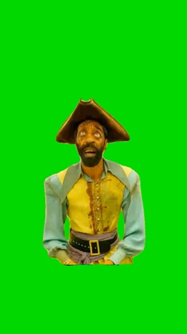 Captain Clark King Nasir Dance green screen