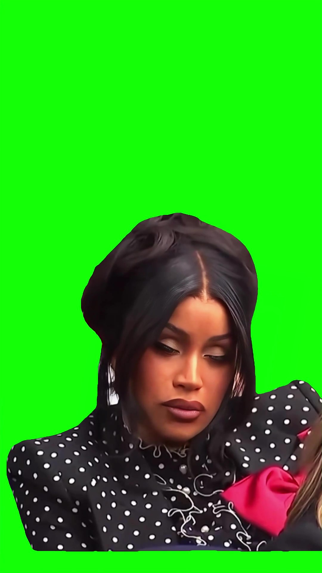 Cardi B falling asleep in court