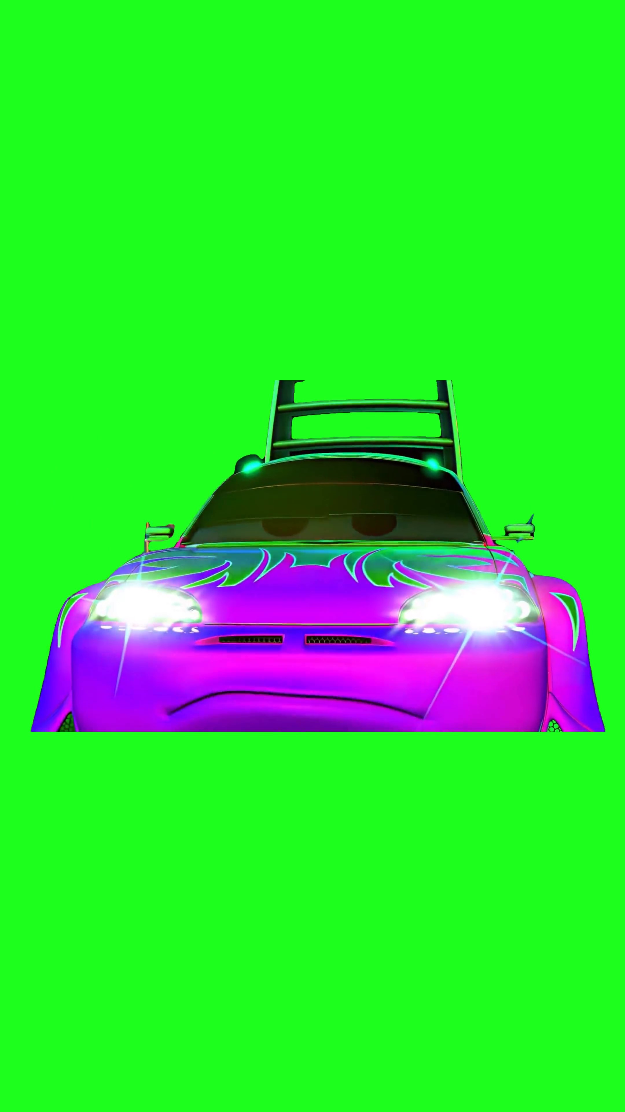 Cars Movie Tuner cars Scene neon