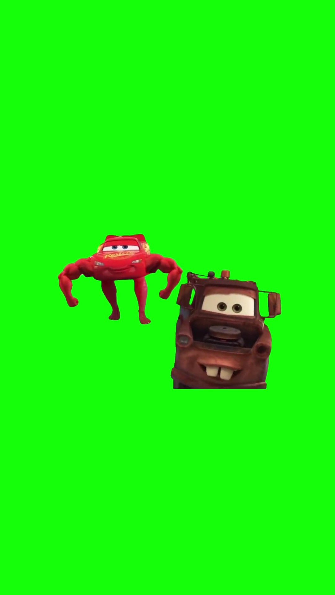 Cars Movie Your such a green screen