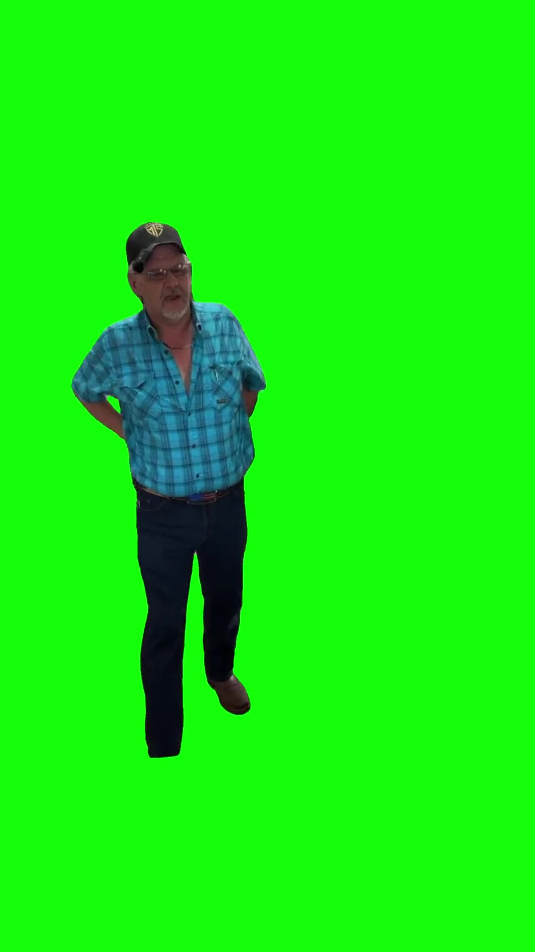 Carton and 5 on diesel green screen