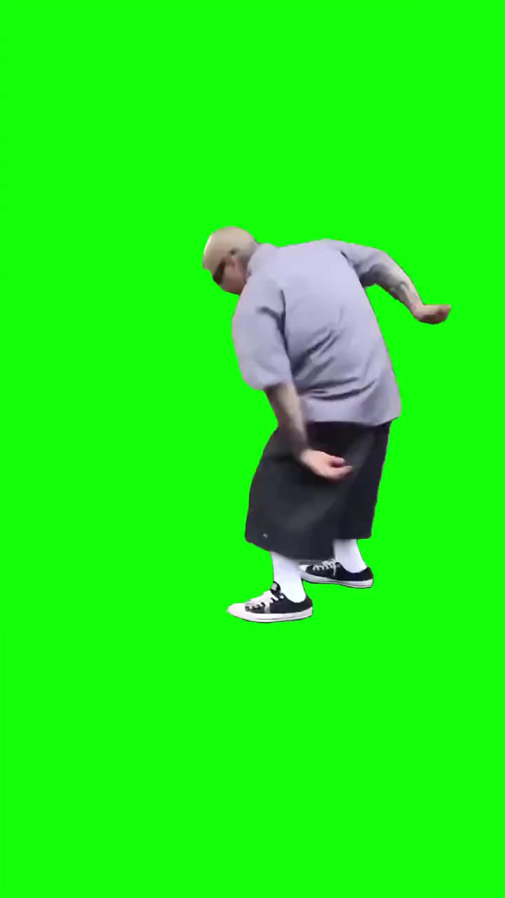 Cholo dance green screen
