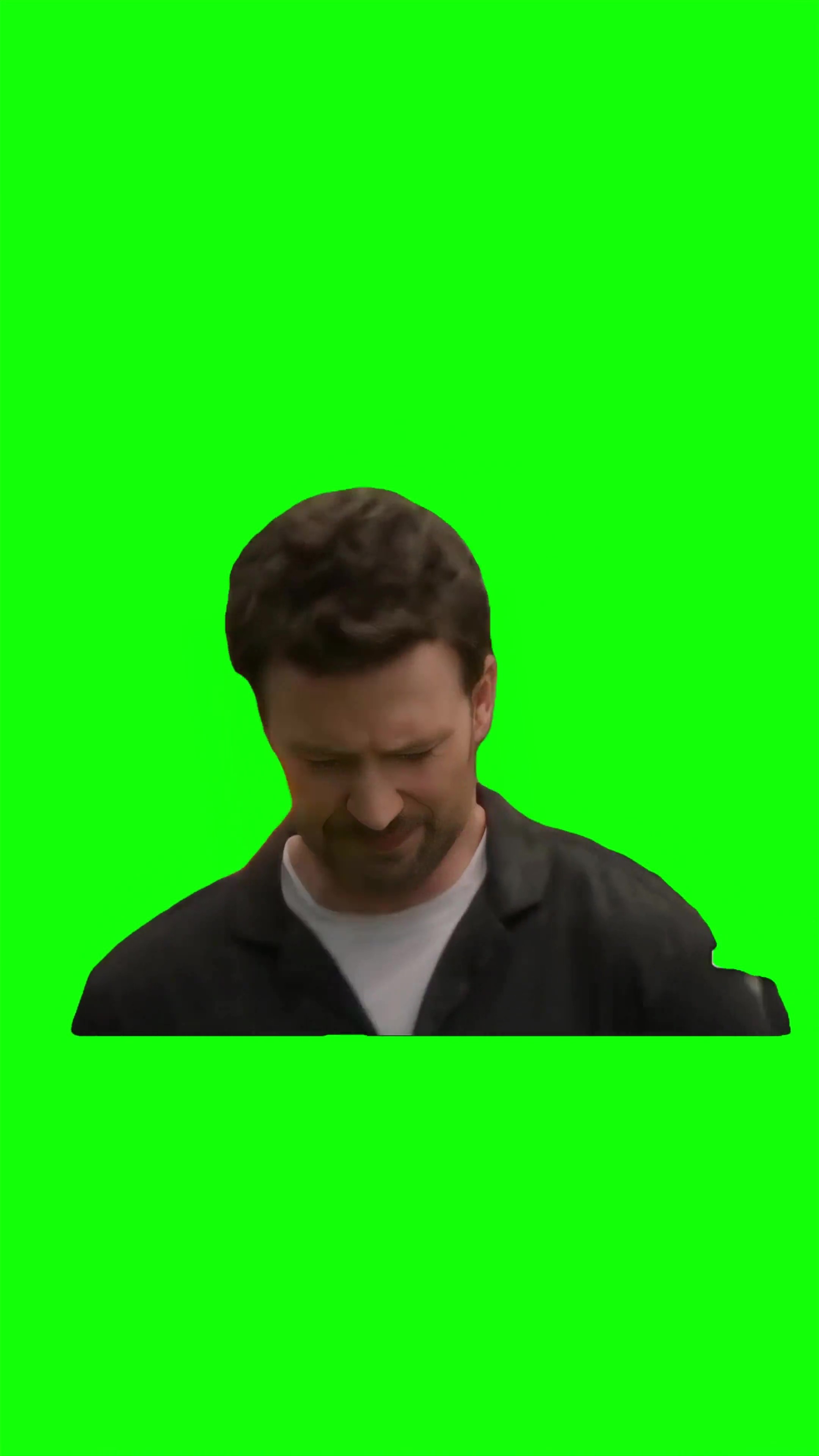 Chris walking away