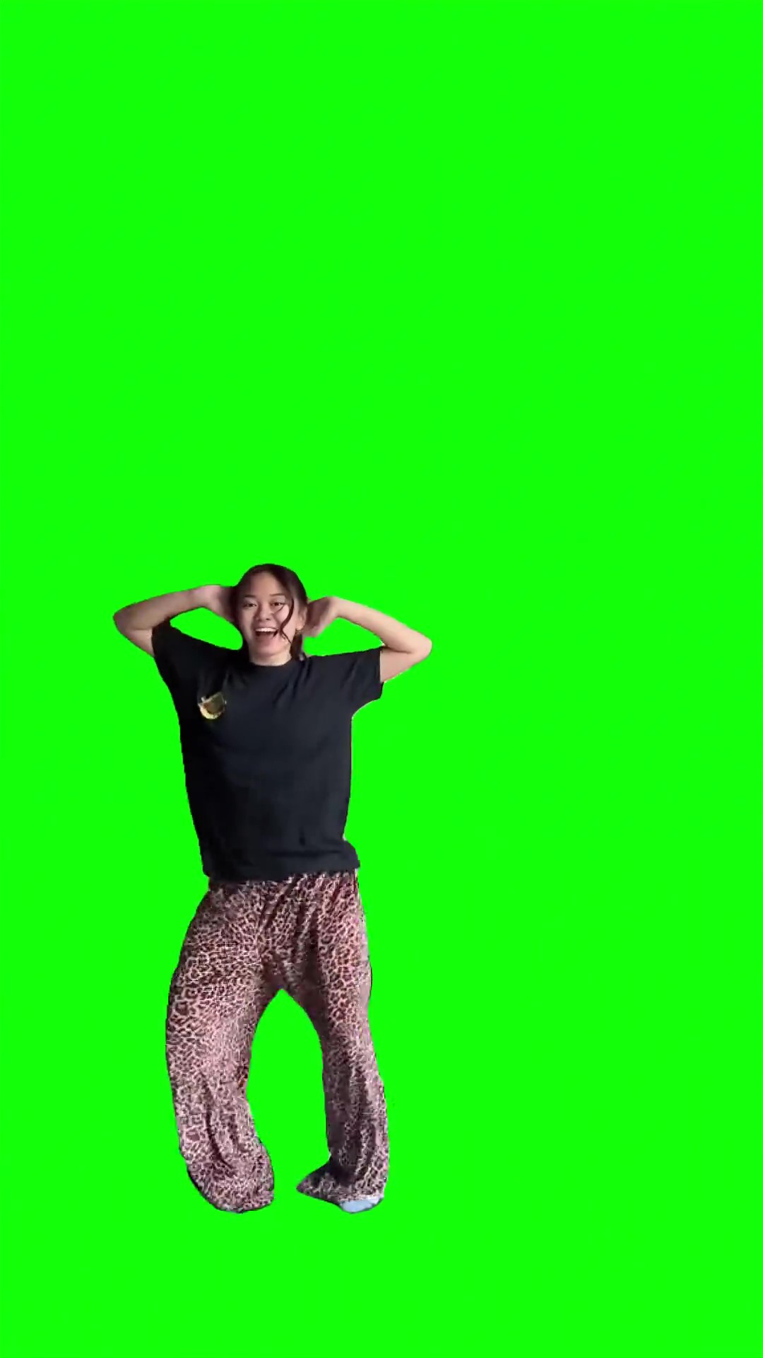 Coco Chanel dance trend green screen