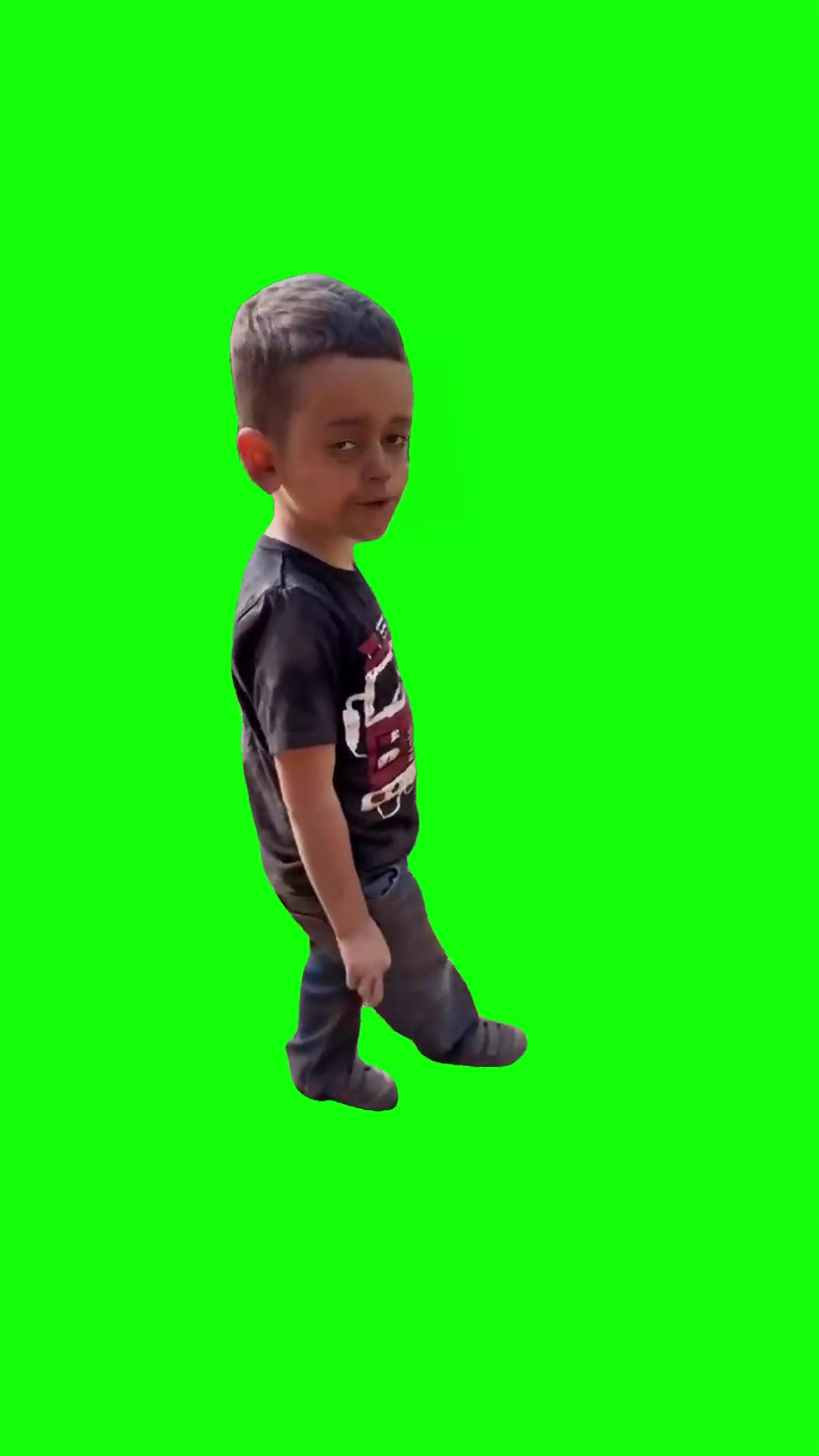 Come over its a surprise green screen