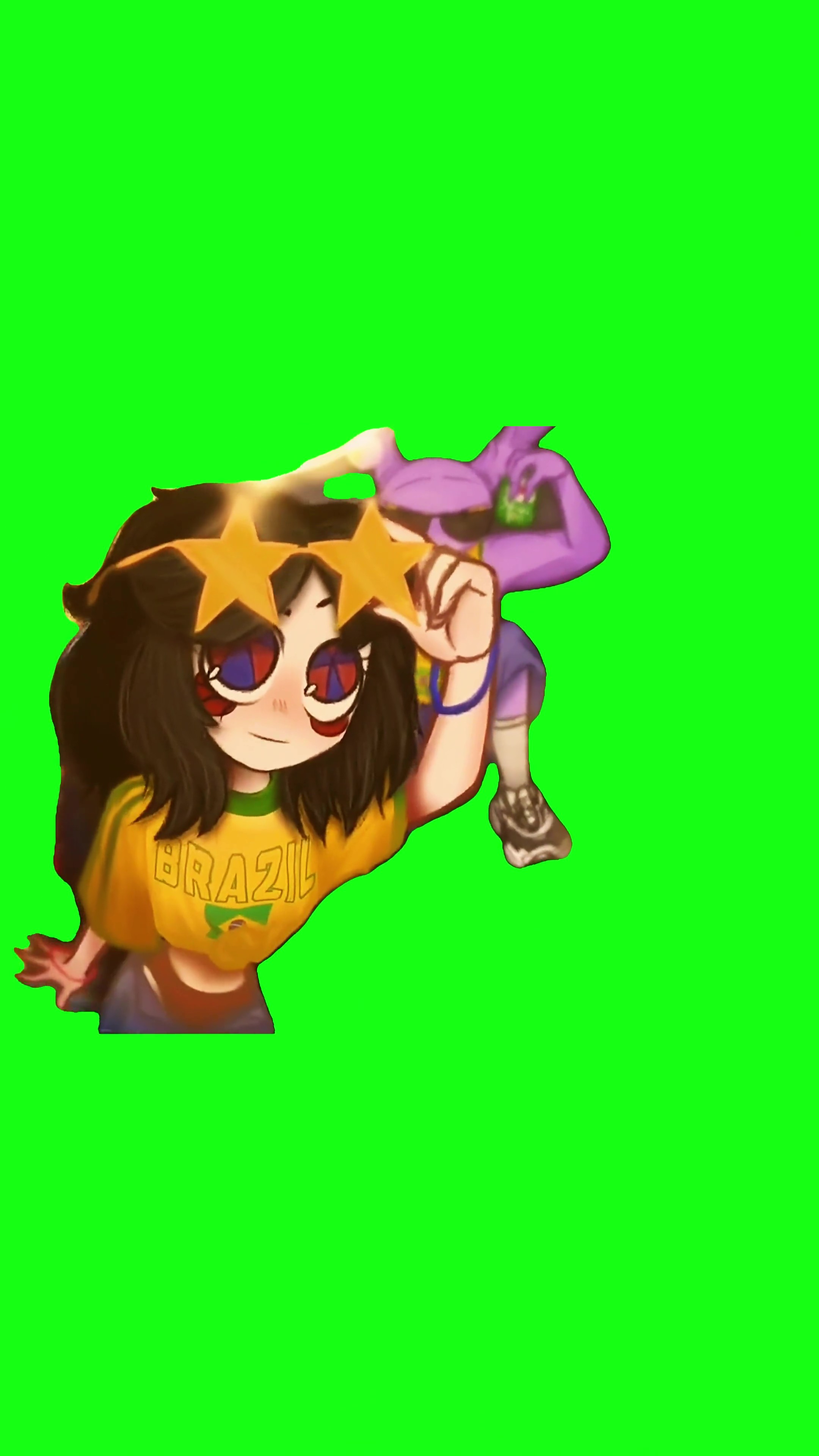 Come to Brazil Trend green screen
