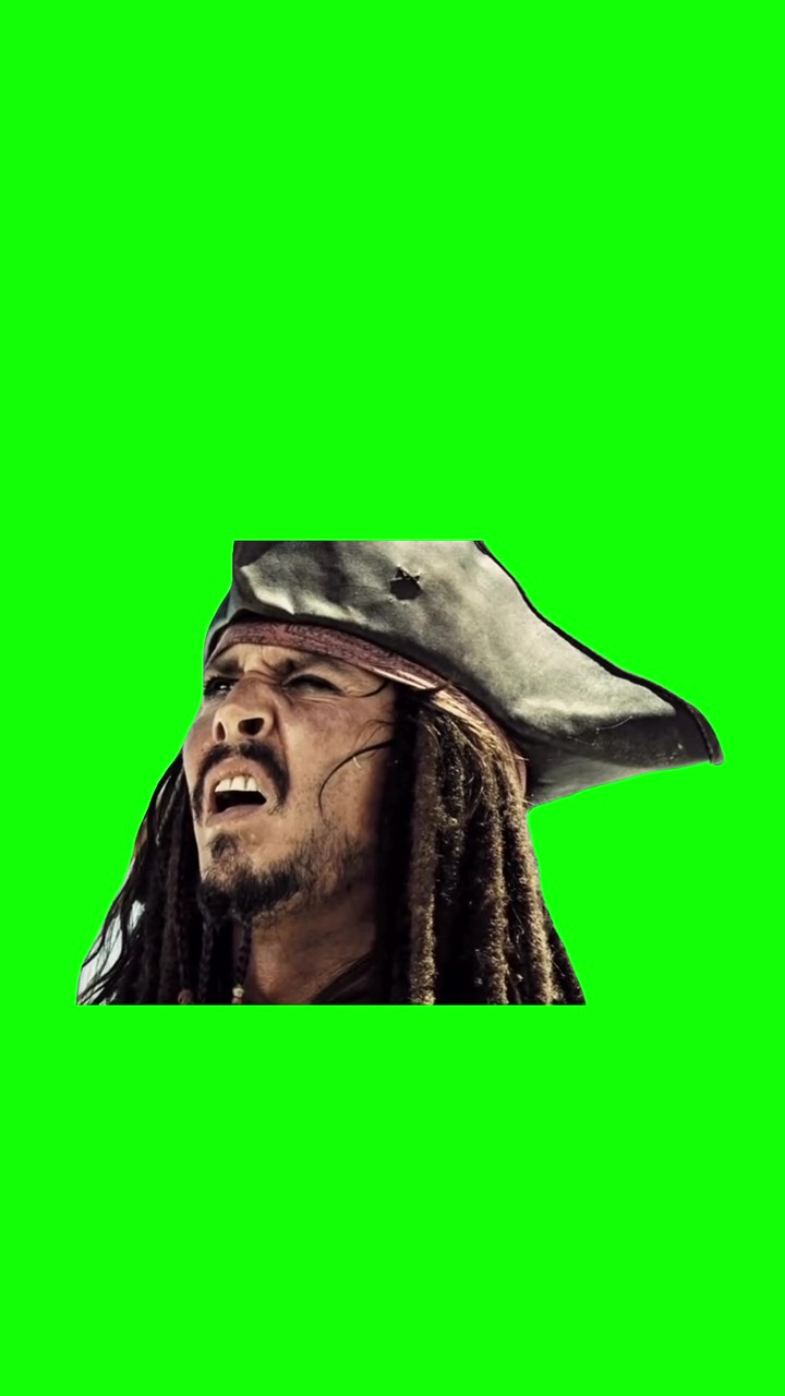 Confused Jack green screen