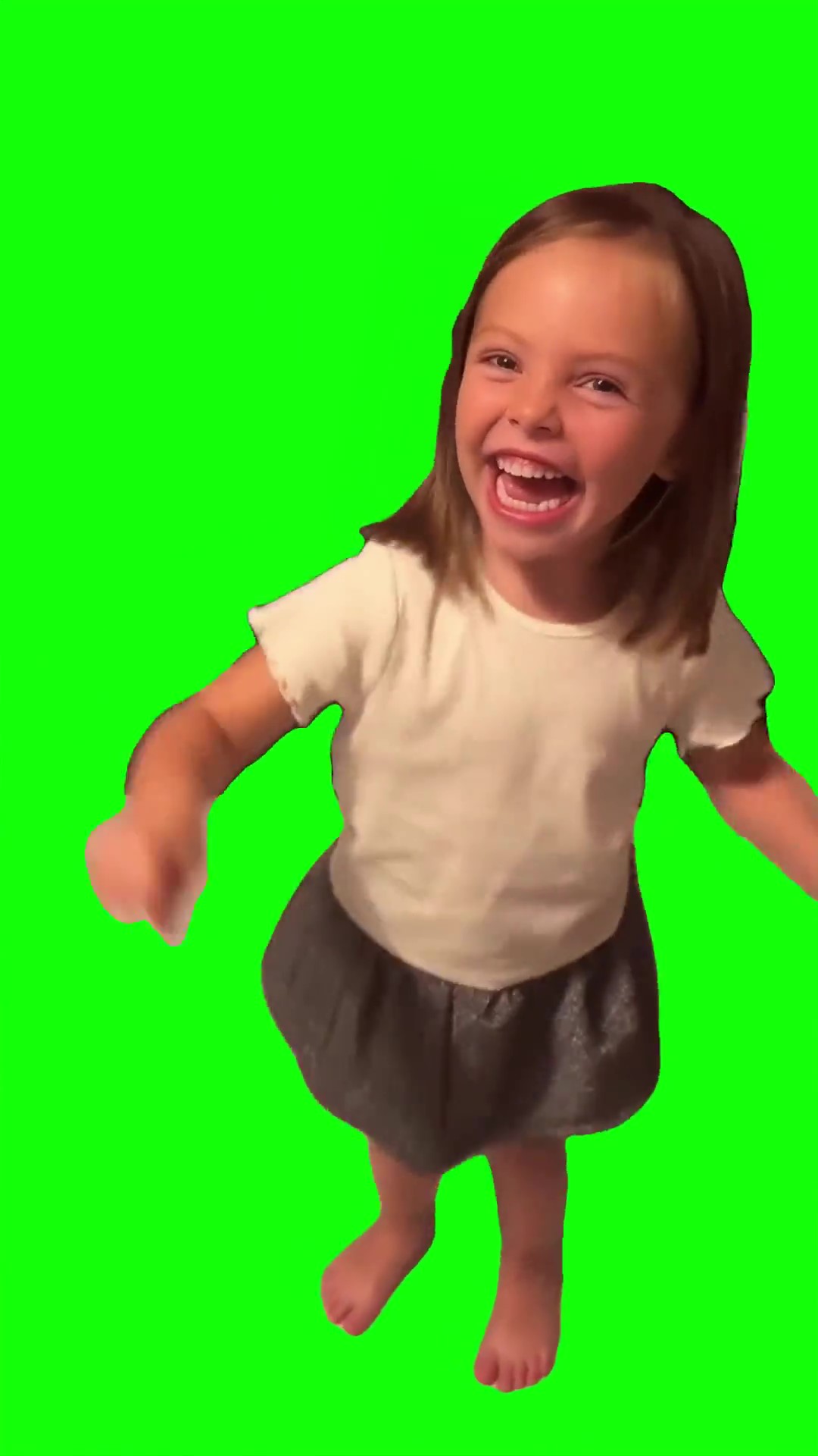 Creepy moto dance girl