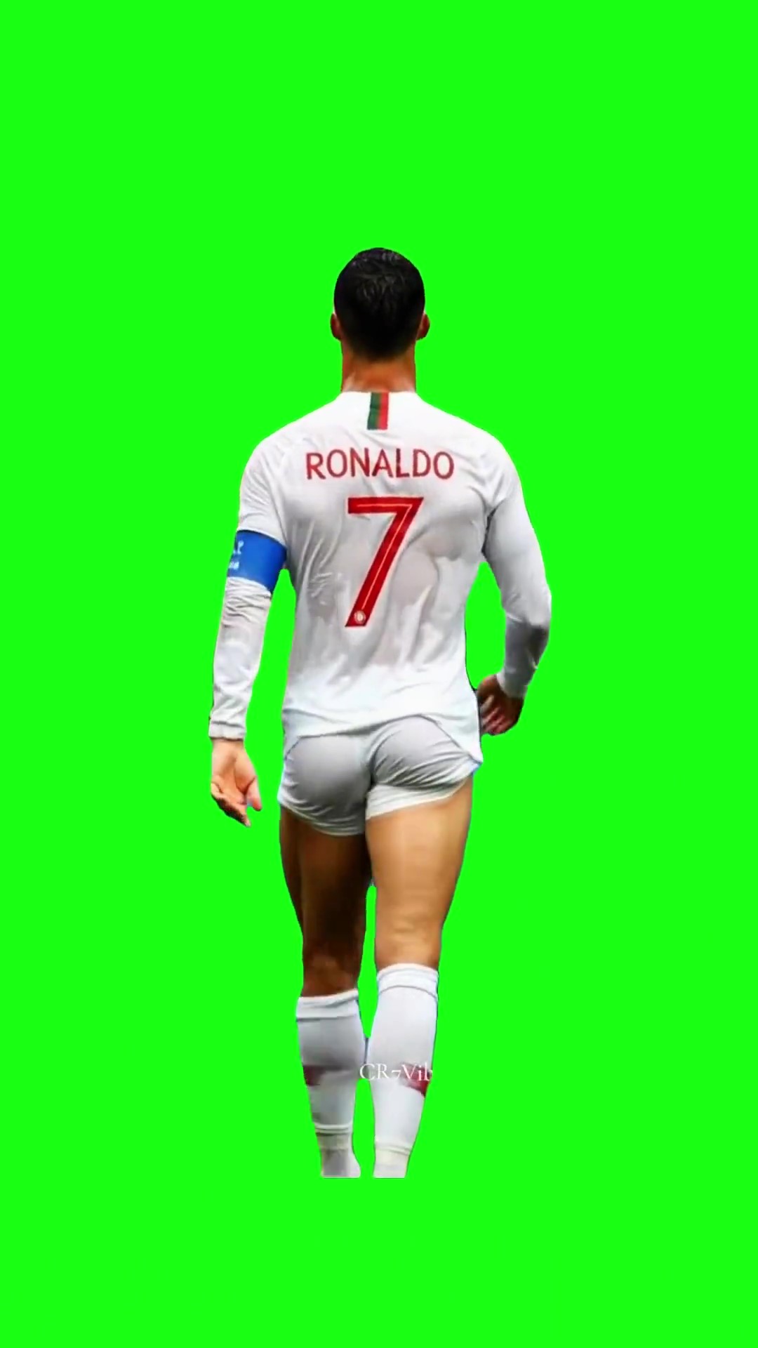 Cristiano Ronaldo Aura Walk green screen