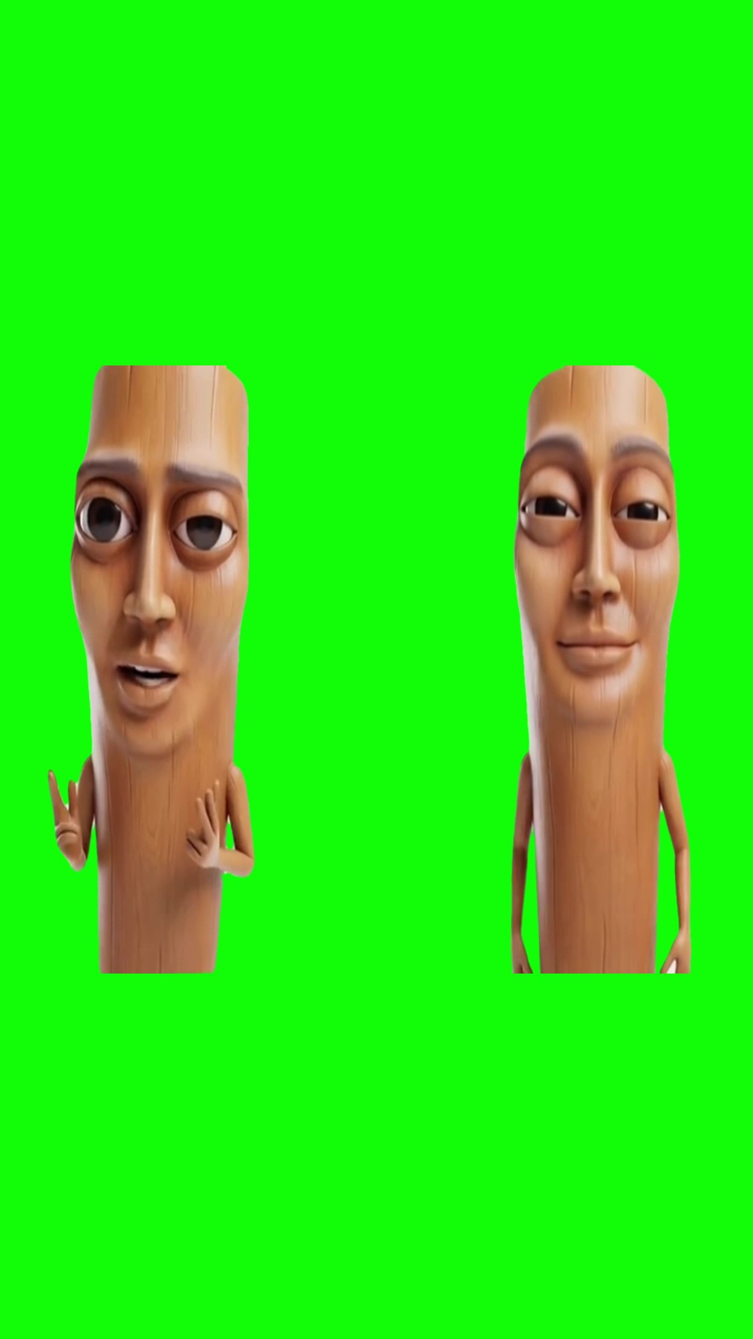 Cuz we’re playing bendy green screen