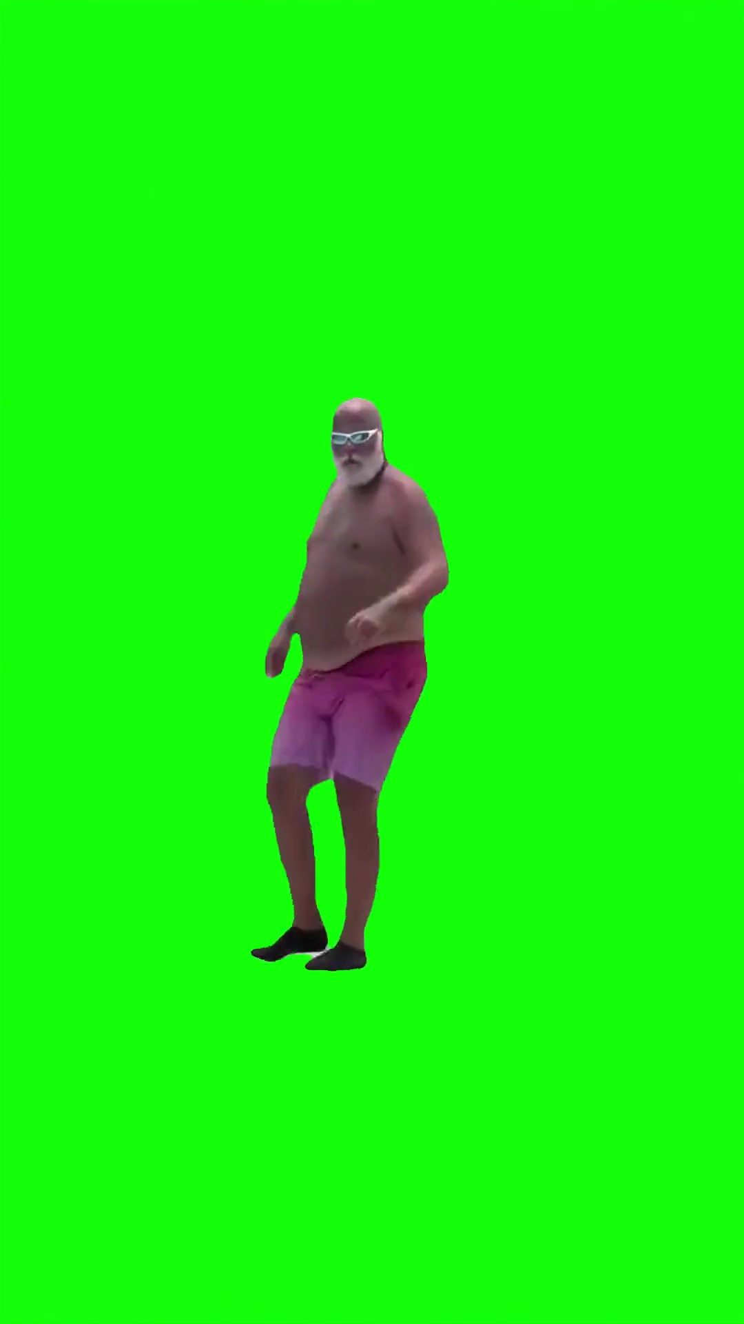 Dad dancing green screen