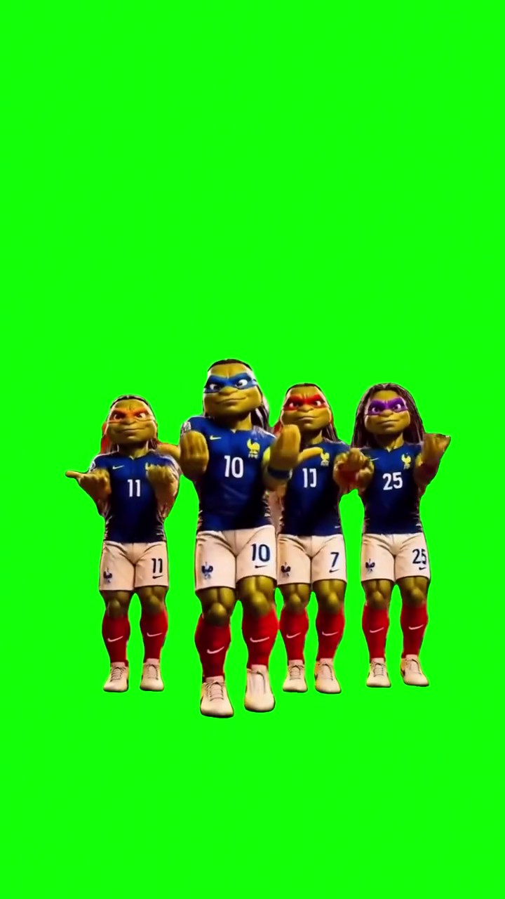 Dai Dai Dai green screen