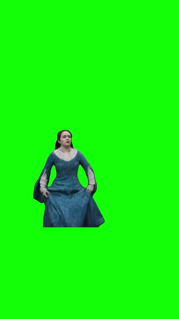 Desperate Alicenta green screen