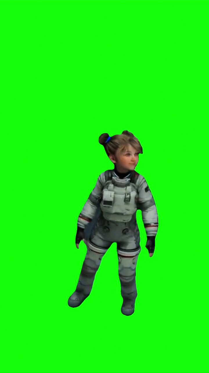 Diana Dancing green screen