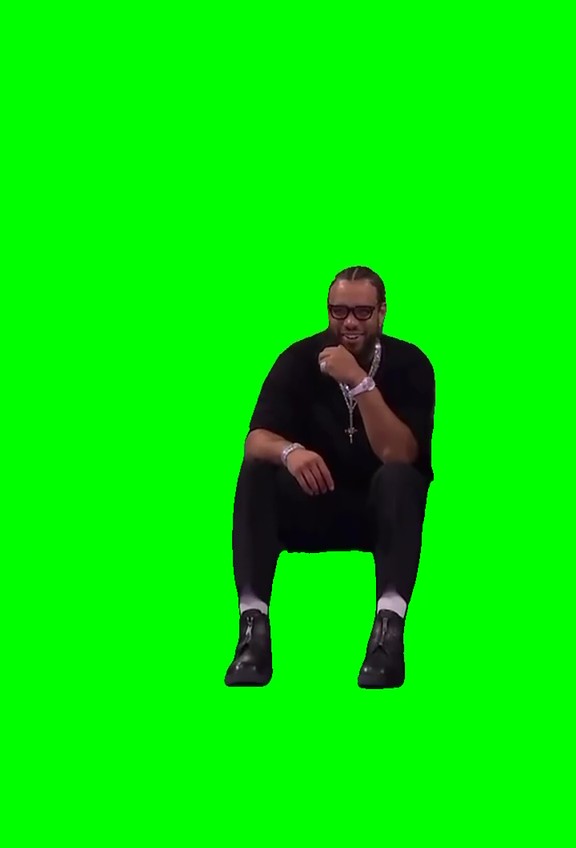 Dillon Brooks evil villain laugh green screen