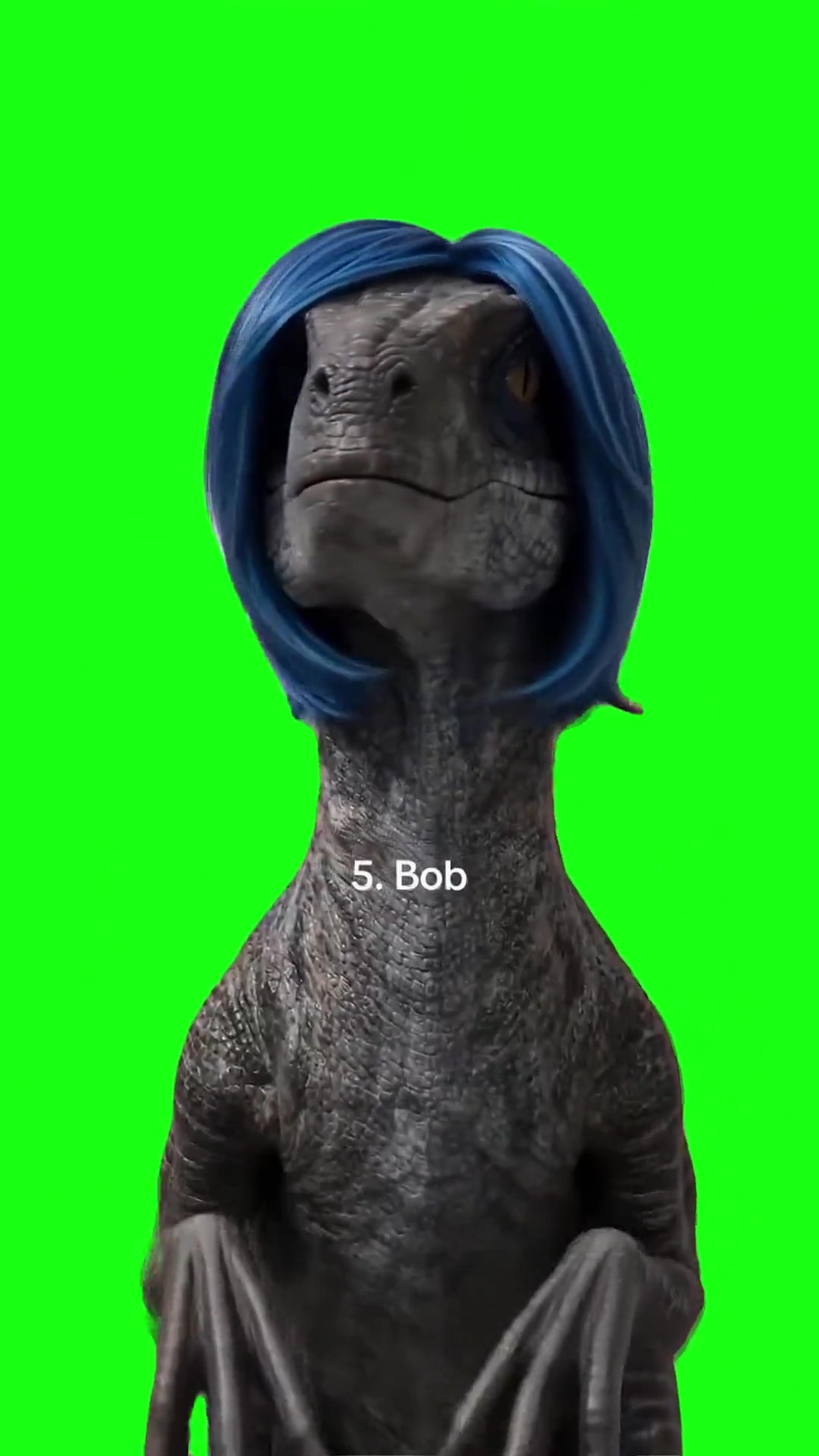 Dinosaur Bob bob green screen
