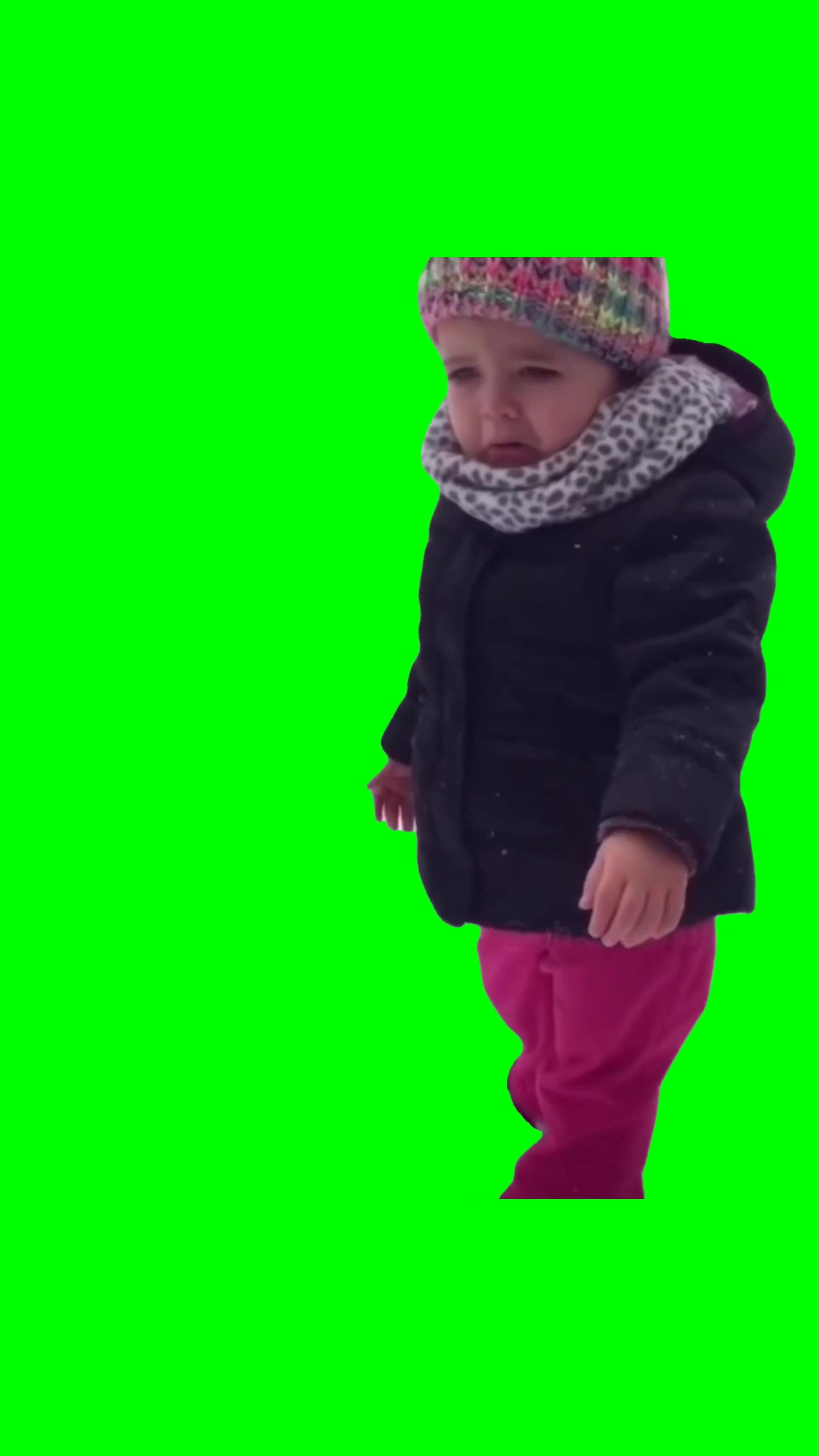 Do you like snow green screen