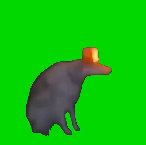 Dog Alarm green screen