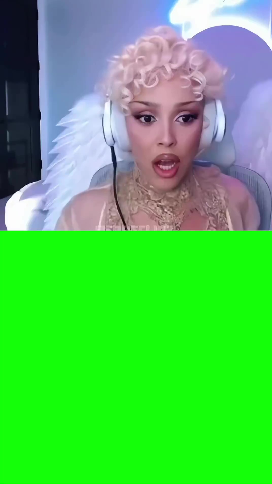 Doja Cat green screen