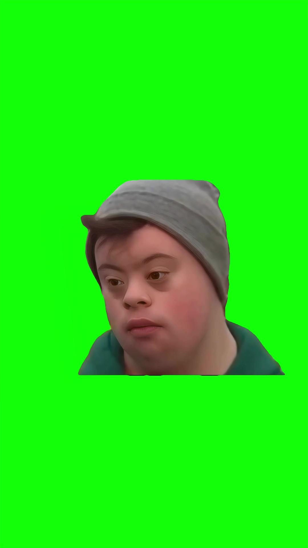 Dont touch the peanut butter green screen
