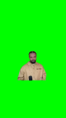 Drake Embarrassing green screen