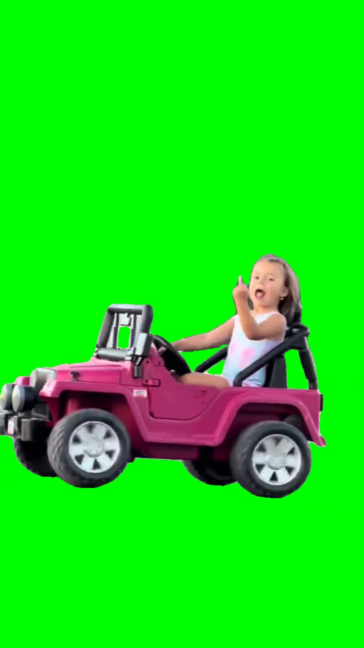 Drive by f you  green screen