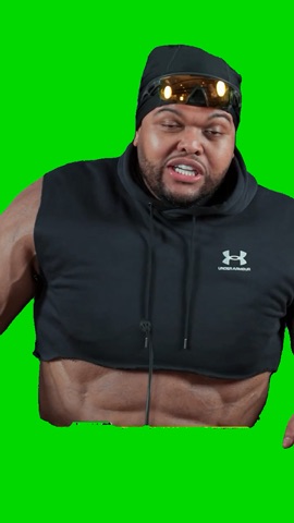 Druski I Dont Know green screen