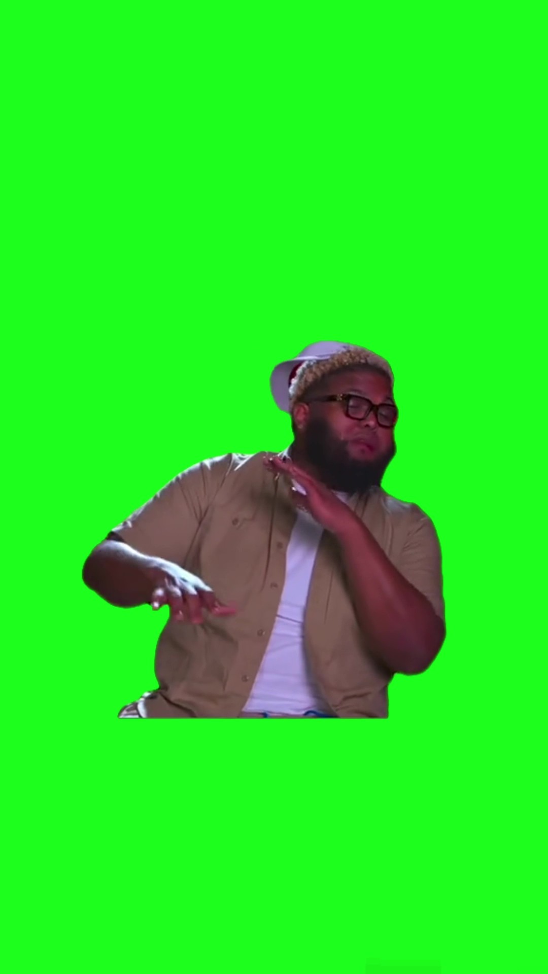 Druski imma figure it ou green screen