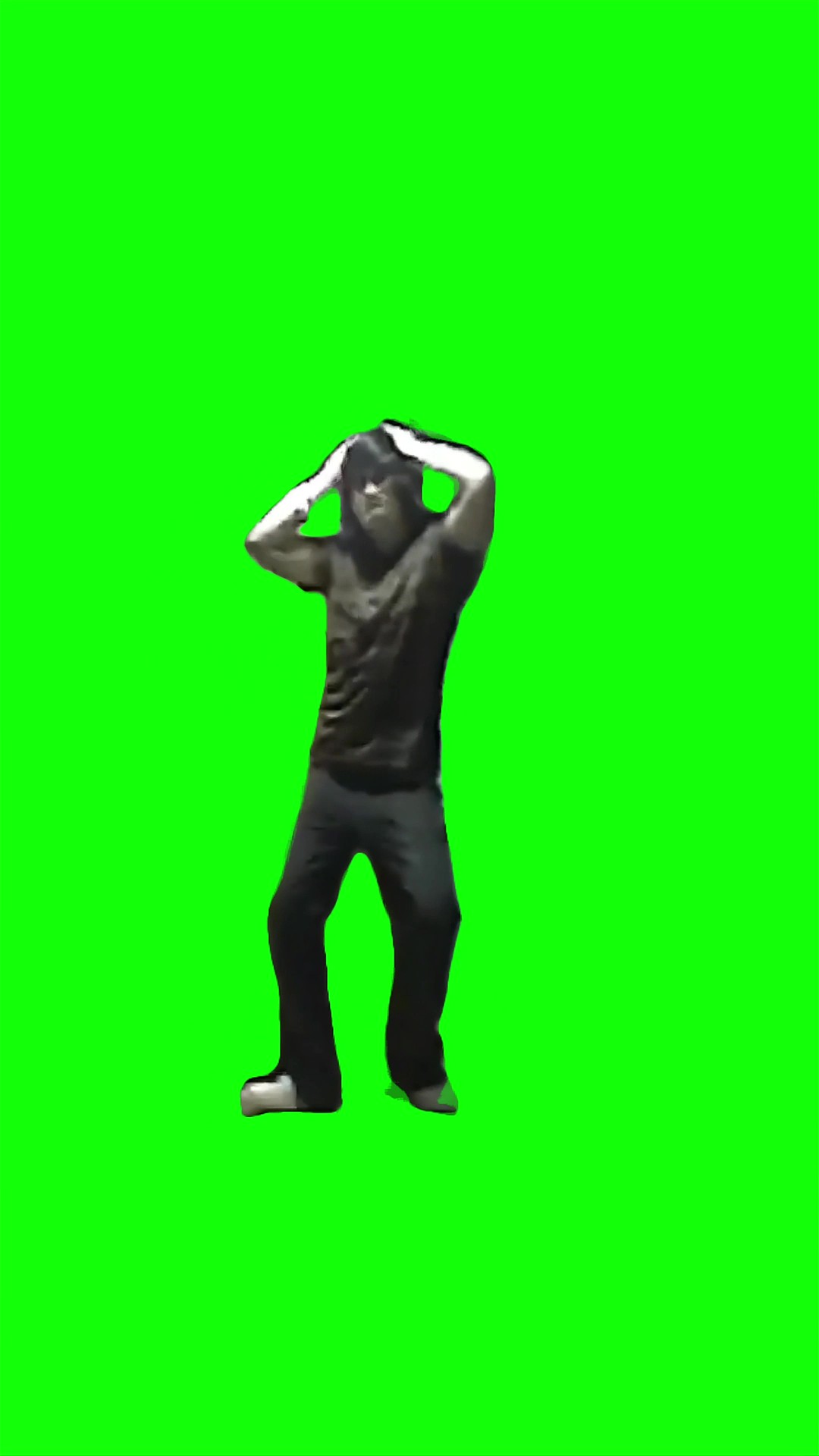 Emo dance vibecore green screen