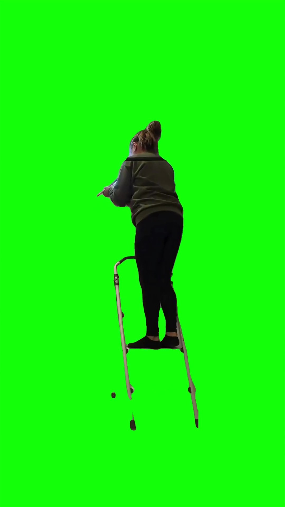 Falling off ladder