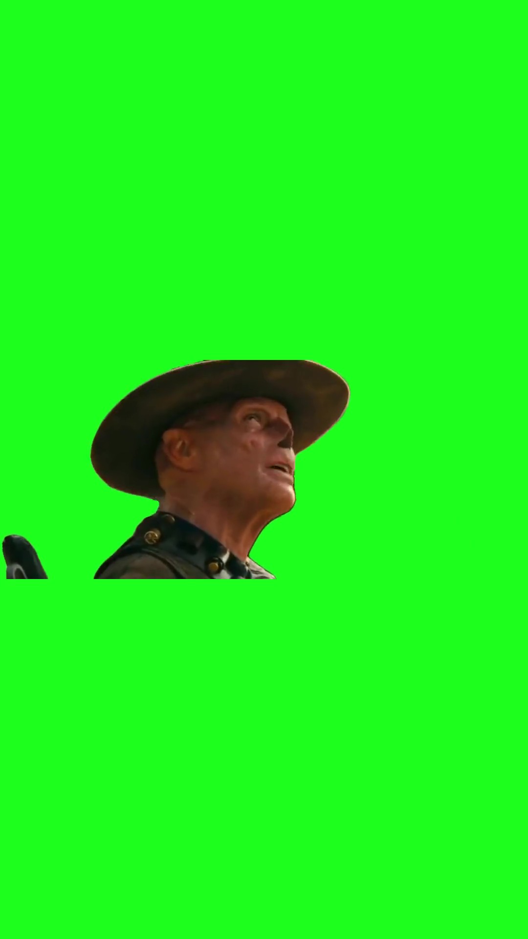 FalloutGod a medical situation green screen