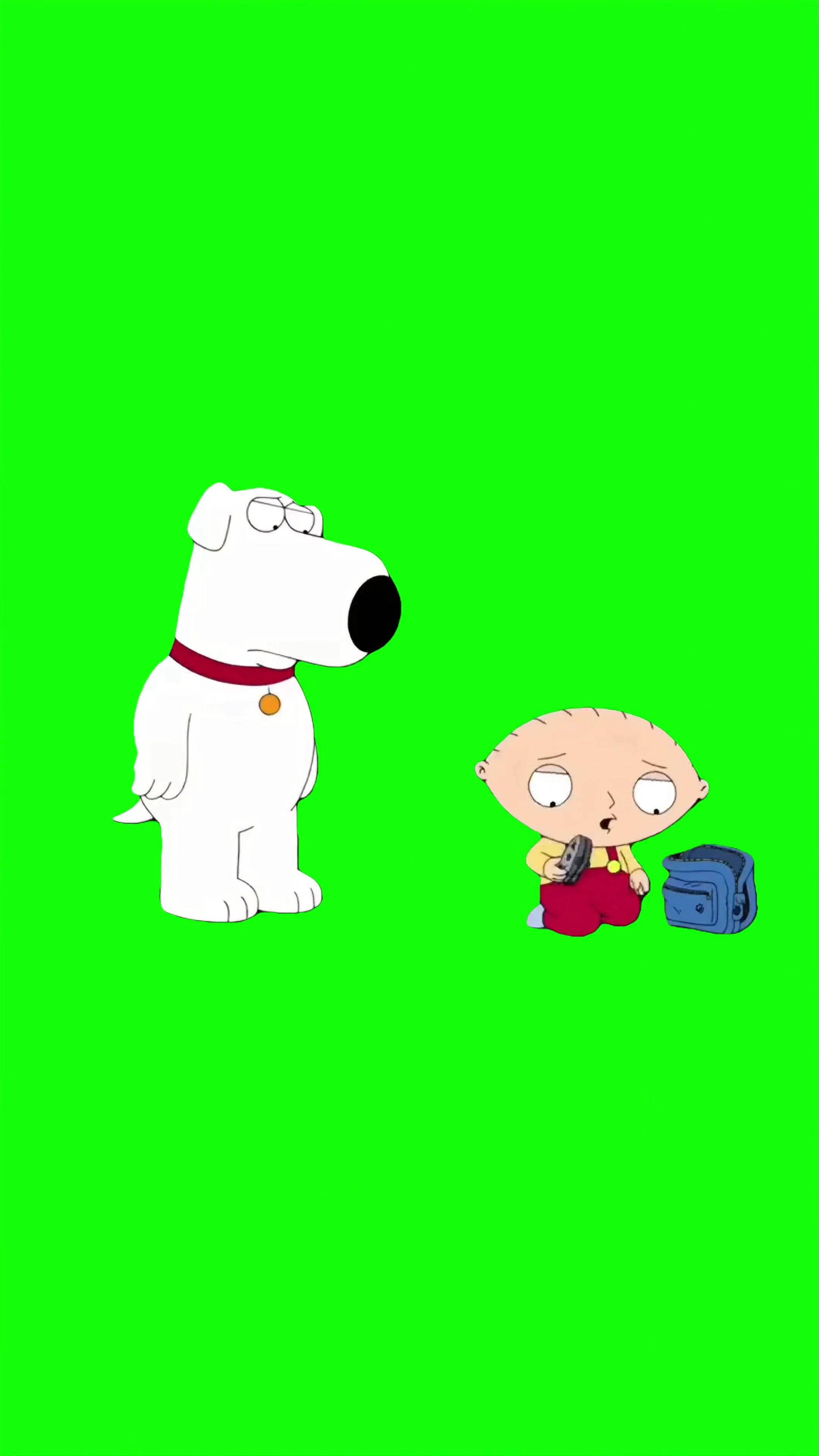 Family guy doesn’t seem to be working green screen