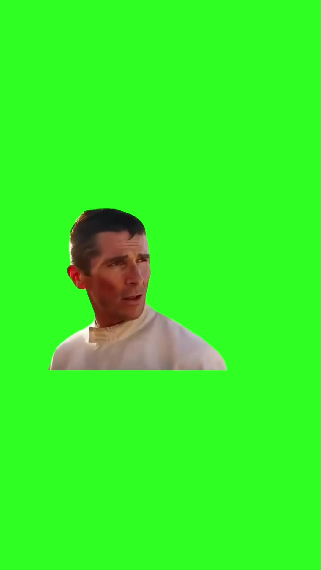 Ferrari Hat Off Scene green screen