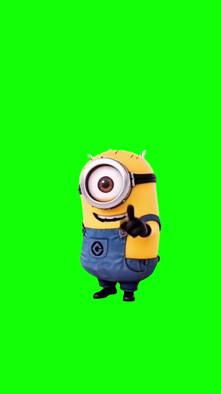 Fuka Fuka Minions green screen