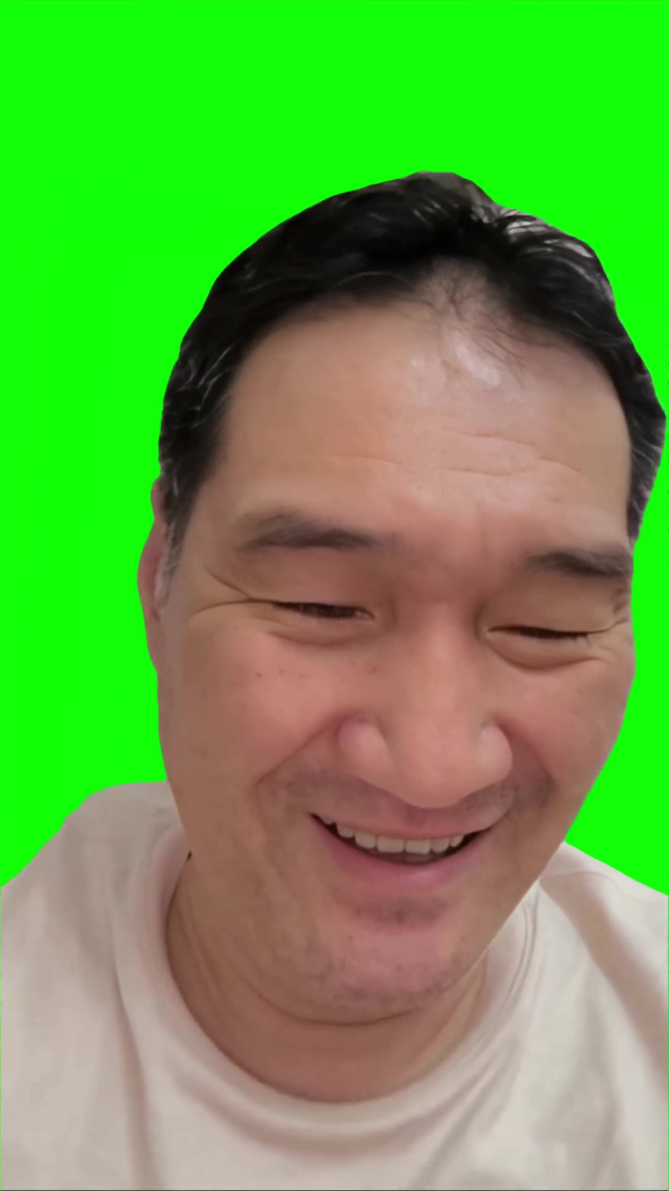 Phonk unc doing rich laugh green screen